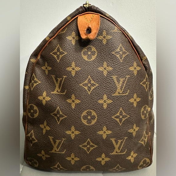 Louis Vuitton Speedy 35 Monogram Canvas Leather - Picture 3 of 16